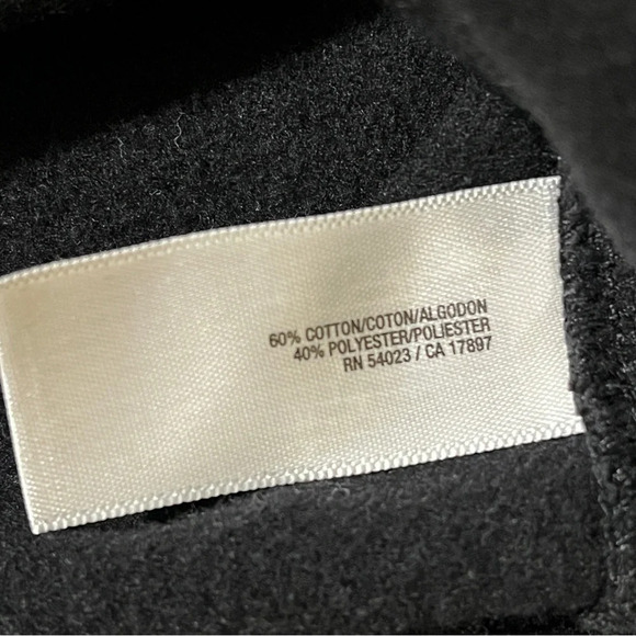 OLD NAVY Girls Black Moto Jacket Zip Up Cotton Polyester Size XXL (16) - Picture 5 of 8